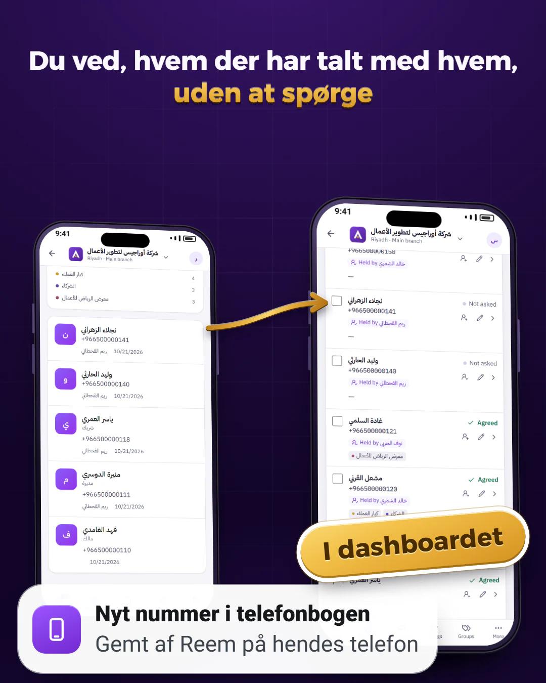 Gemt hos dem, synligt hos dig