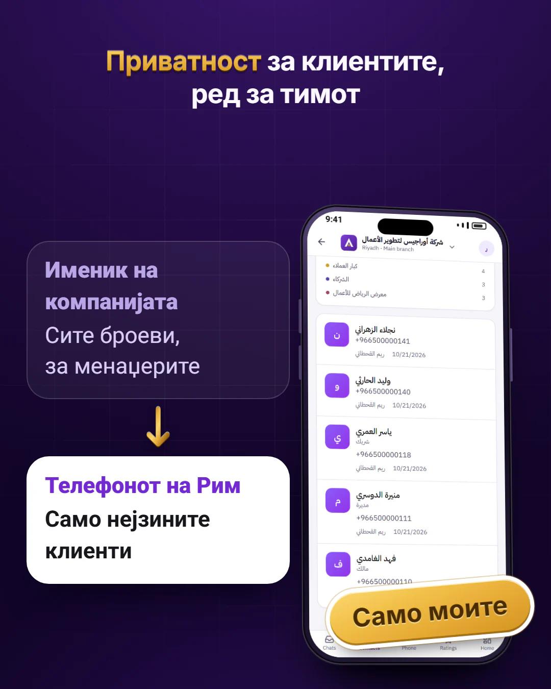 Секому само своето