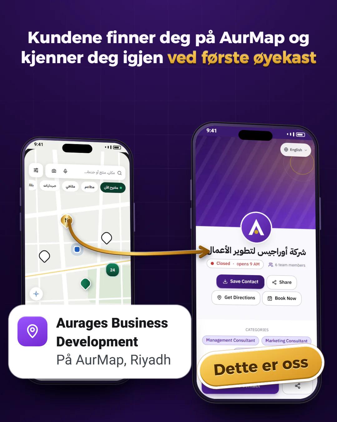 Bedriftssiden din