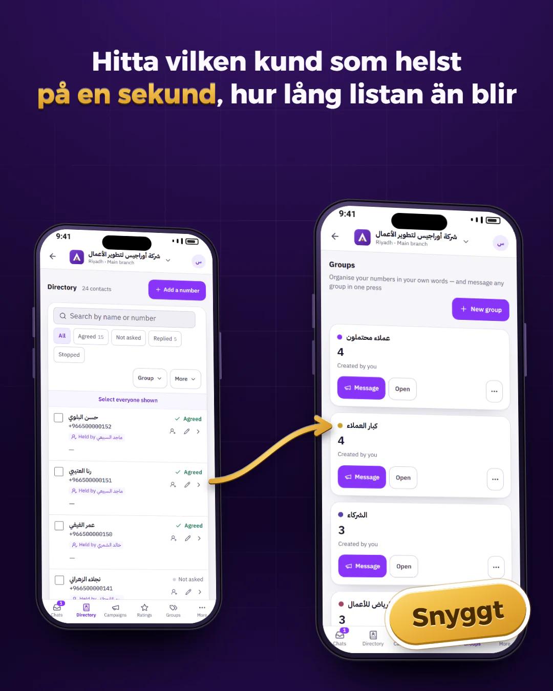 Ordning i katalogen
