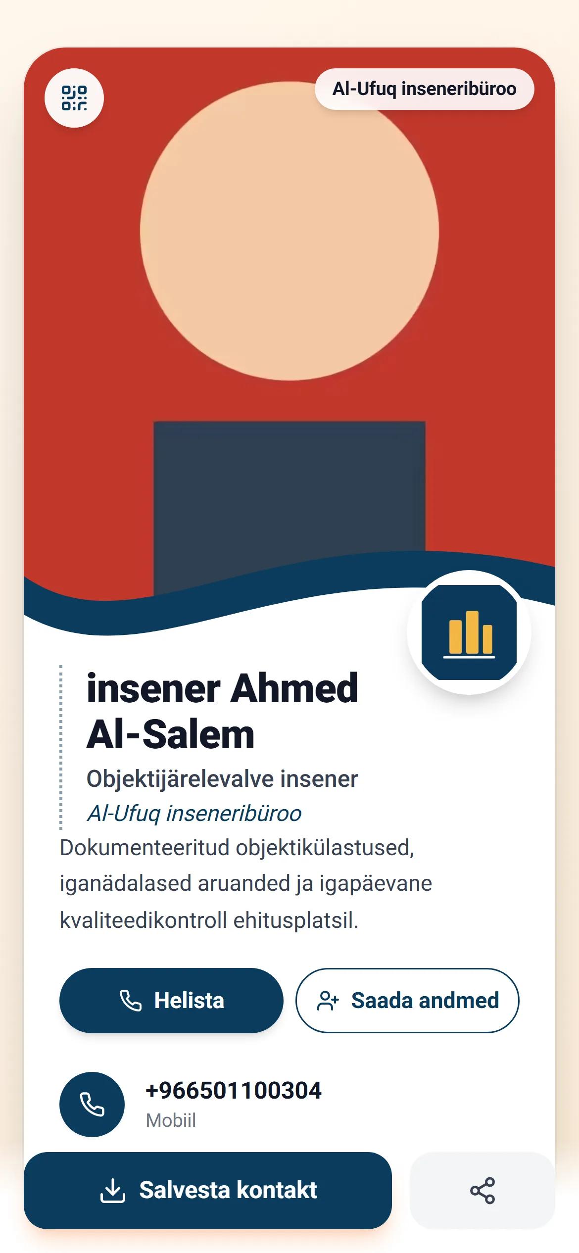 Digitaalne töötajakaart ettevõtte identiteediga